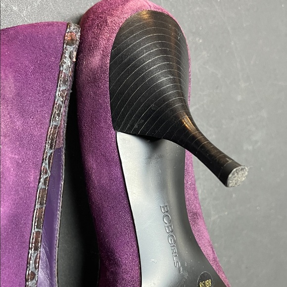 BCBGirls Deep Purple Heels - Picture 8 of 10
